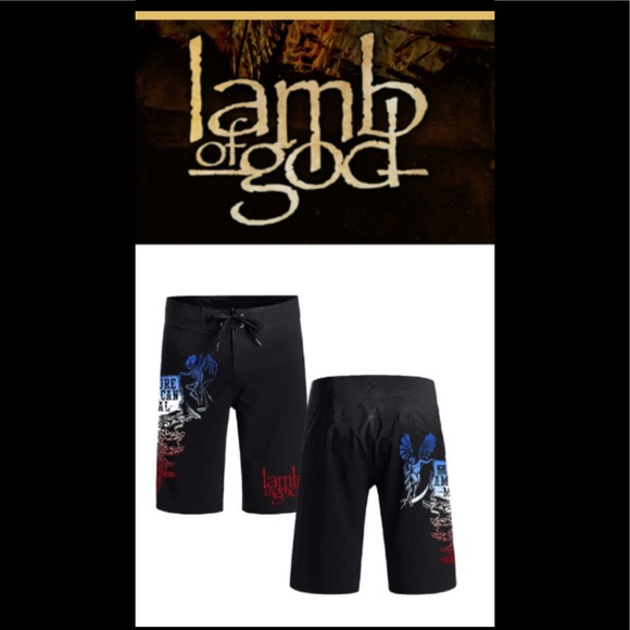 Other - 🆕 🤘🏽Lamb of God Boardshorts 🤘🏽🆕